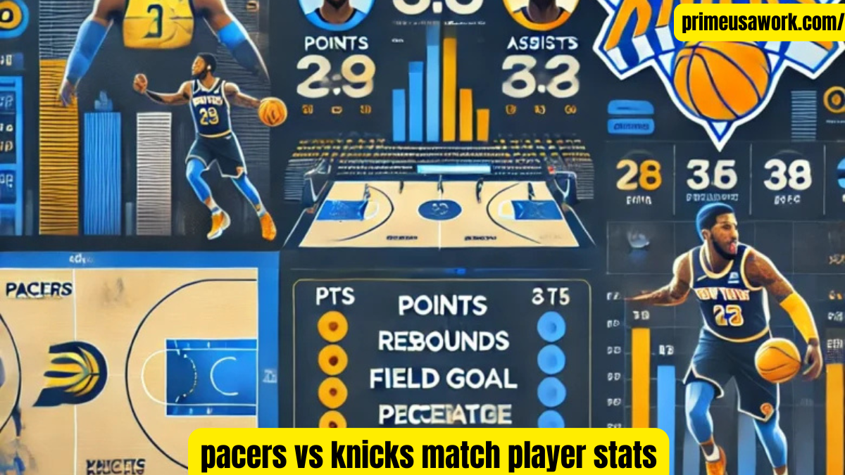 pacers vs knicks match player stats